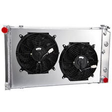 162 3 Row Radiator Shroud Fan For 1970-81 Chevy Camaro/78-87 Monte Carlo G-Body