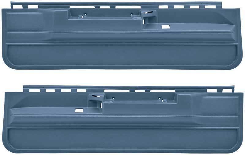 1978-88 GM G-Body/Buick Regal; Lower Door Panels; Dark Blue