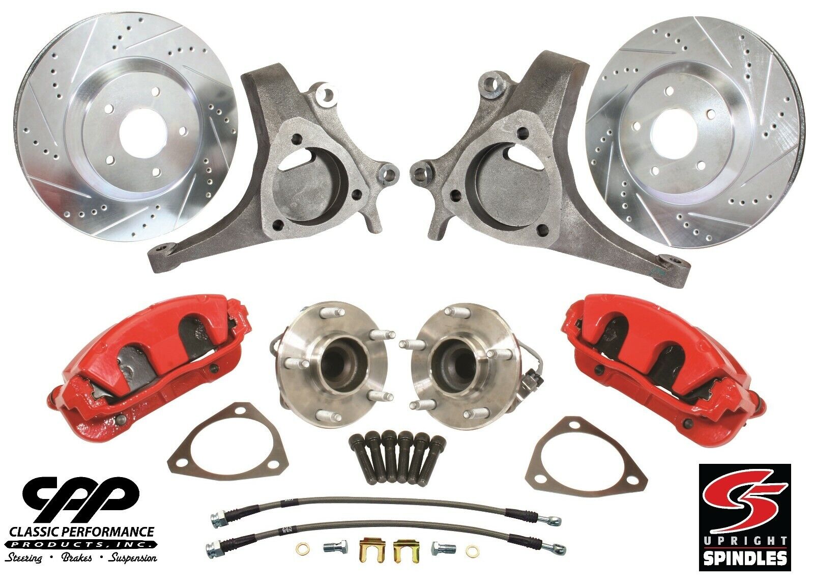 1978-87 Chevy Malibu G-Body C5 Corvette Stock 13″ Disc Brake Kit Conversion Kit