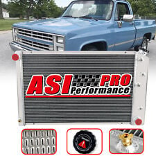 For Chevy 78-87,82 Monte Carlo G-Body  C10 C15 C20 1970-81 Camaro 4Row Radiator