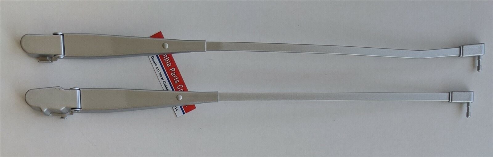 1978-87 Cutlass El Camino Regal Windshield Wiper Arm Pair & Malibu Silver G-body