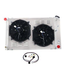 3-Row Radiator Shroud Fan FOR 1970-87 Chevy G-Body Monte Carlo El Camino Regal