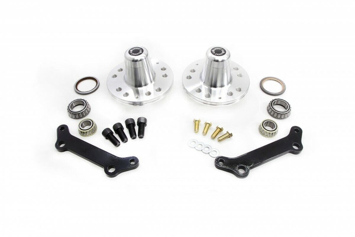 UMI 78-88 G-Body C5/C6 Front Brake Conversion Hubs/Bearings/Brackets Kit 304647