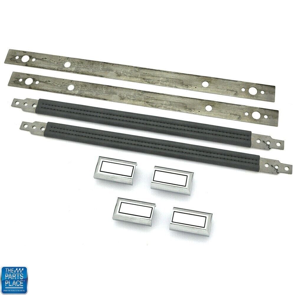 1978-1988 GM G Body Door Panel Interior Pull Straps Kit 16″ Gray