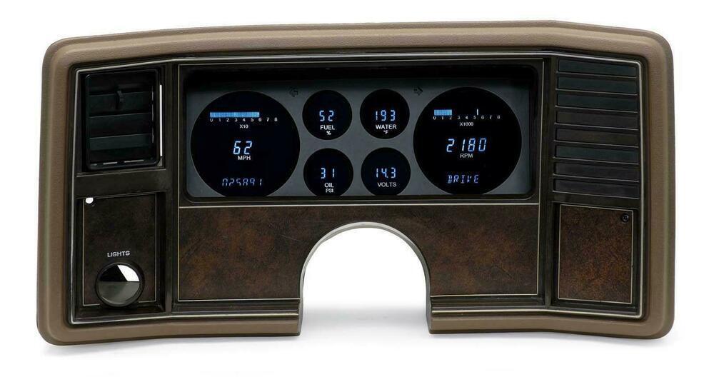 Dakota Digital 81-88 Monte Carlo El Camino G Body Gauges VFD3-81C-MC