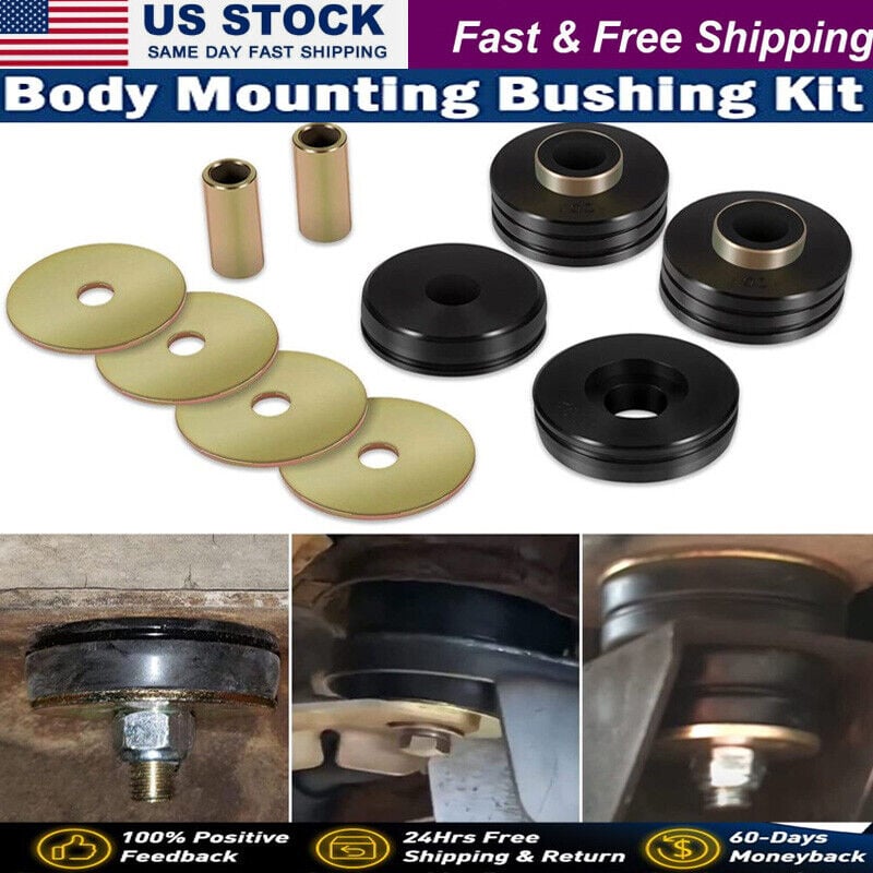 9.4102G Body Cab Mount Bushing Cushion Universal Kit for Car Rod Frame Truck