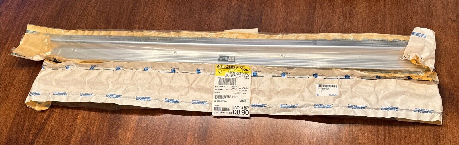 1978-88 A & G Body Genuine GM Door Sill Plate GM #20008170 Pair New In Packages