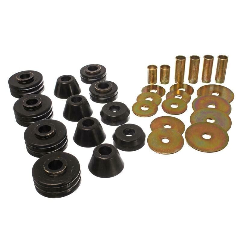 Energy Suspension 3.4109G Body Mount Bushing Black 73-80 Chevy 2WD Truck C10 C15