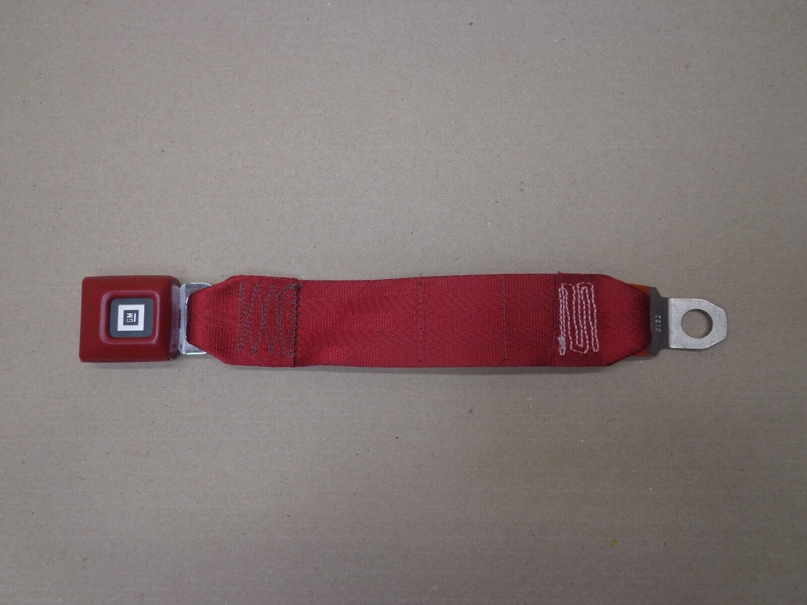 TRW GM Receiver Seatbelts Red Factory OEM NOS From 1986 G-Body 84 85 86 87 88