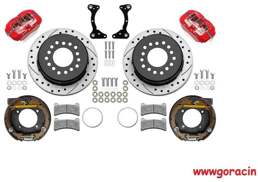 1978-1988 G Body, Wilwood Rear brake kit, 12″ Rotors, 4 Piston Calipers, Regal