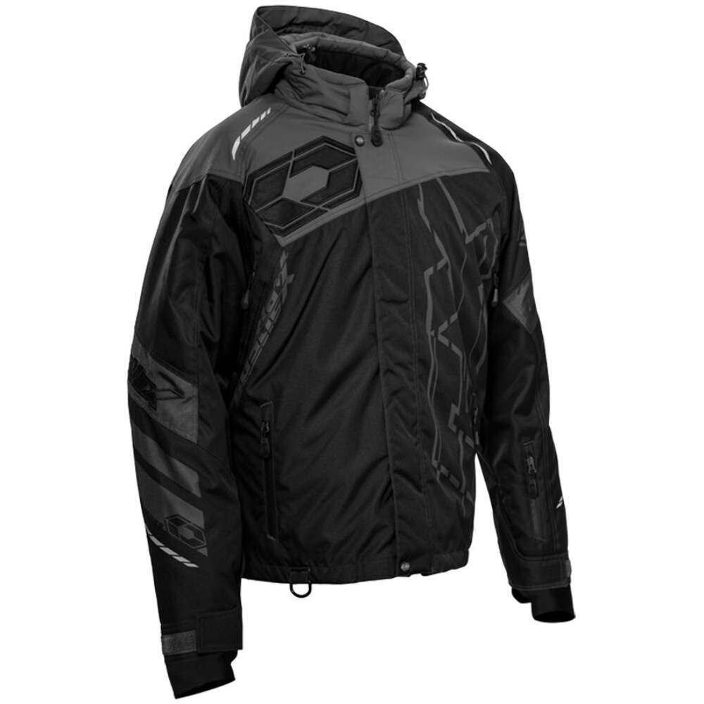 Castle X Code G2 Snowmobile Jacket – Black/Charcoal