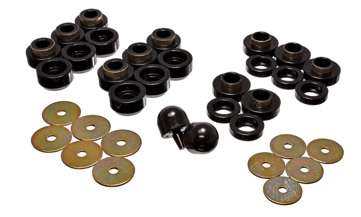 Energy Suspension 2.4107G Body Mount Set Fits 97-06 Wrangler (TJ)