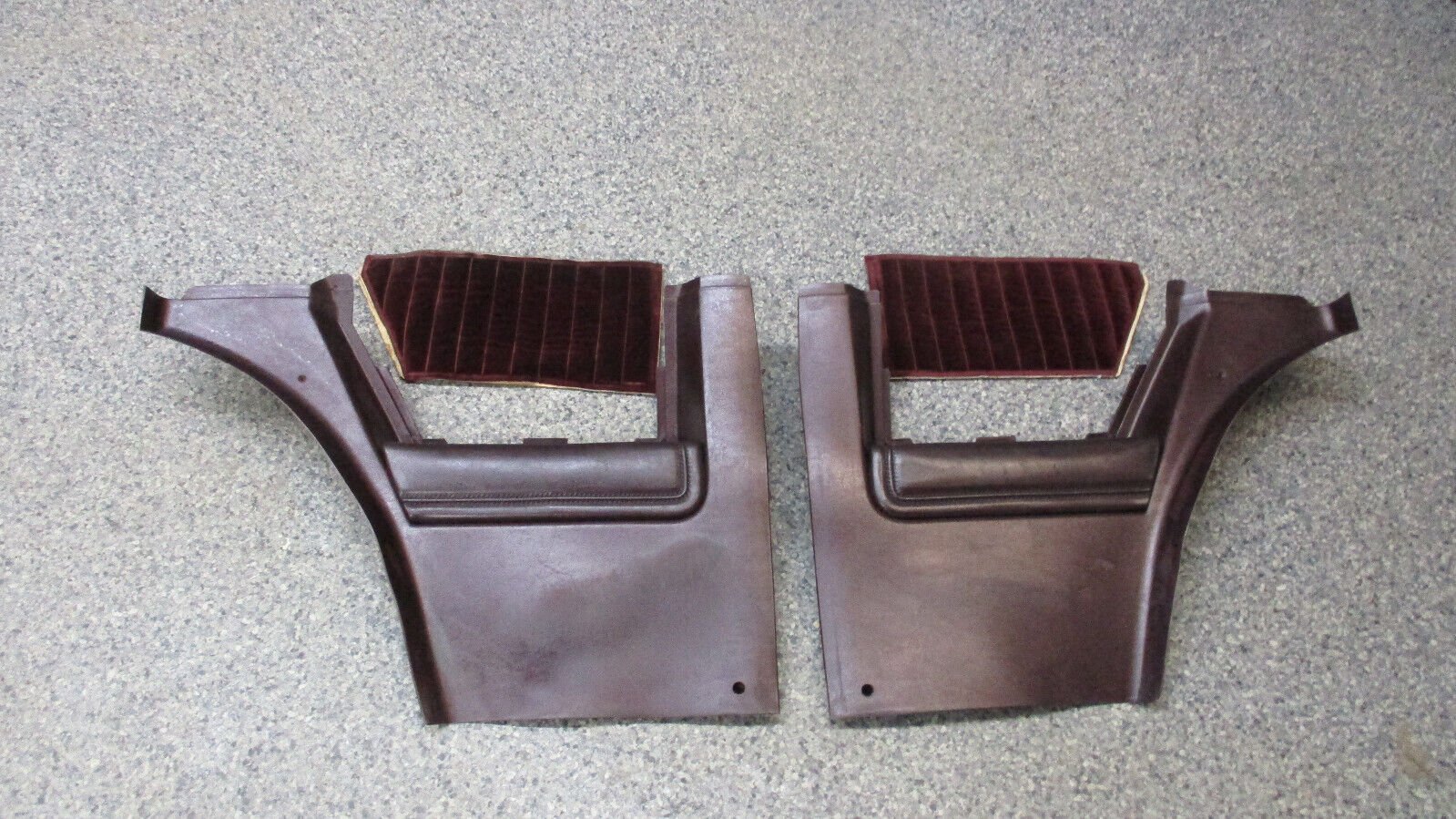 1978-1988 G-BODY MALIBU CUTLASS MONTE-CARLO REAR INTERIOR PANEL ARMREST BURGUNDY