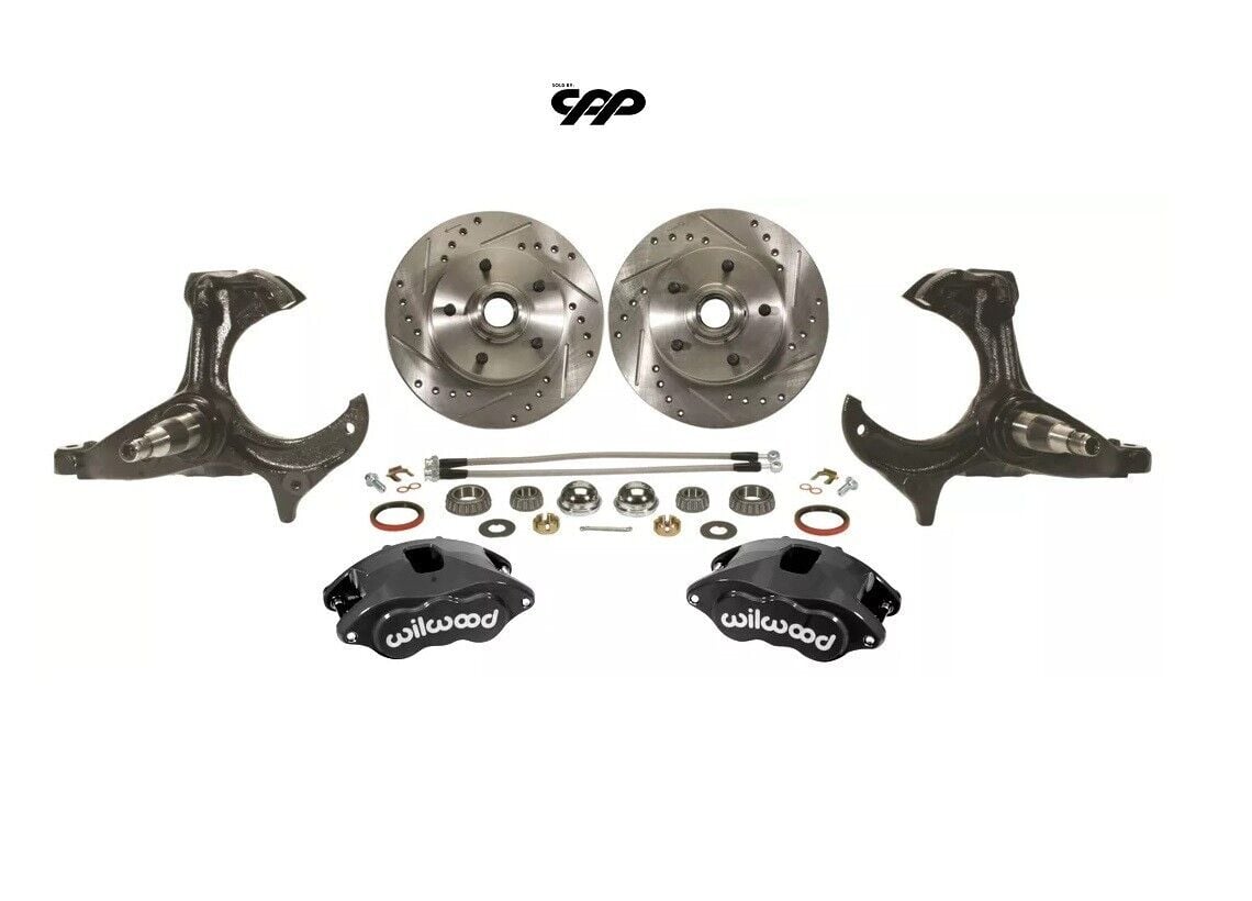 1979-87 GM G-Body Buick Grand National Stock Spindle Wilwood Disc Brake Kit