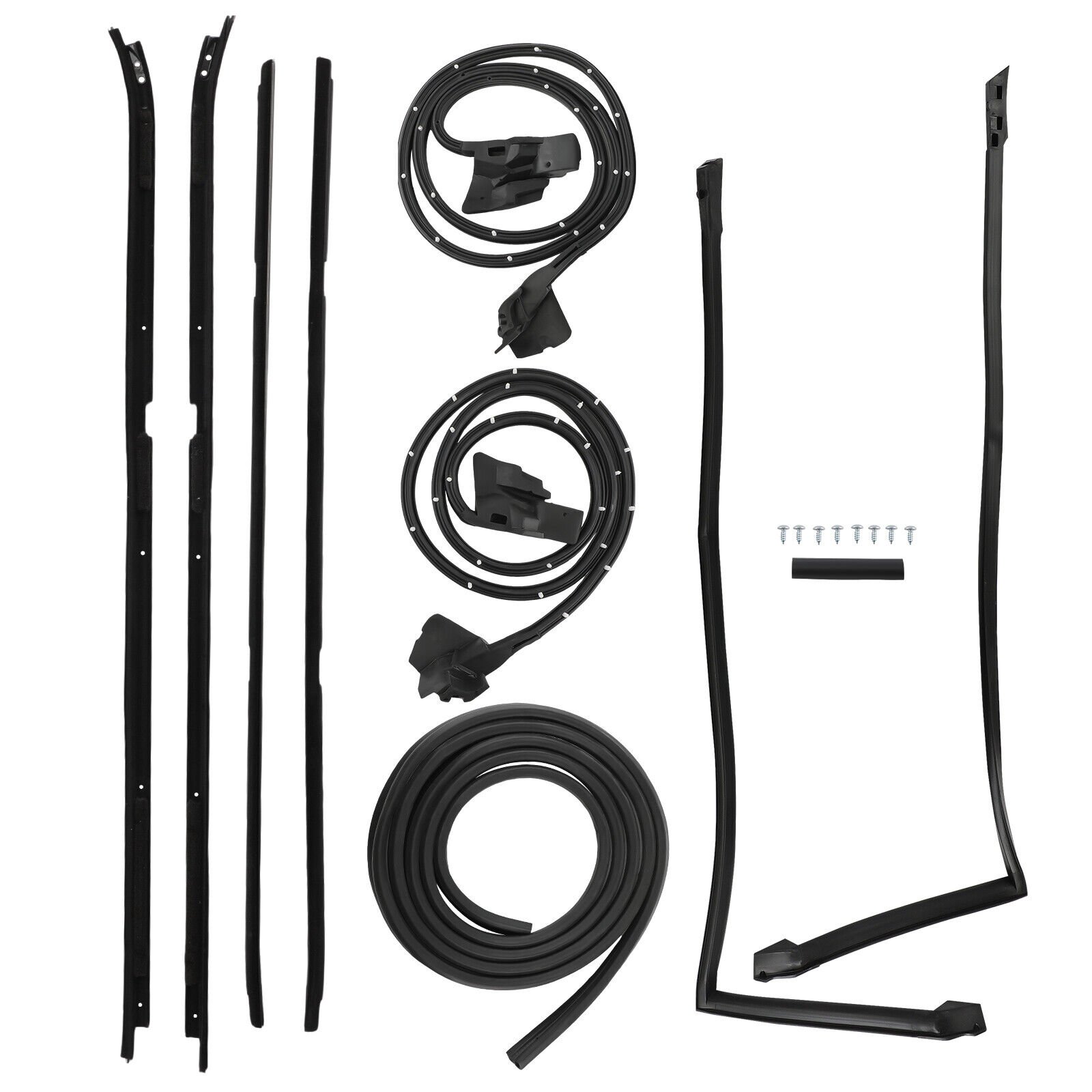 9 PC Weatherstripping Seal Kit for Buick Regal Regal Cutlass RWD G-Body 1981-88