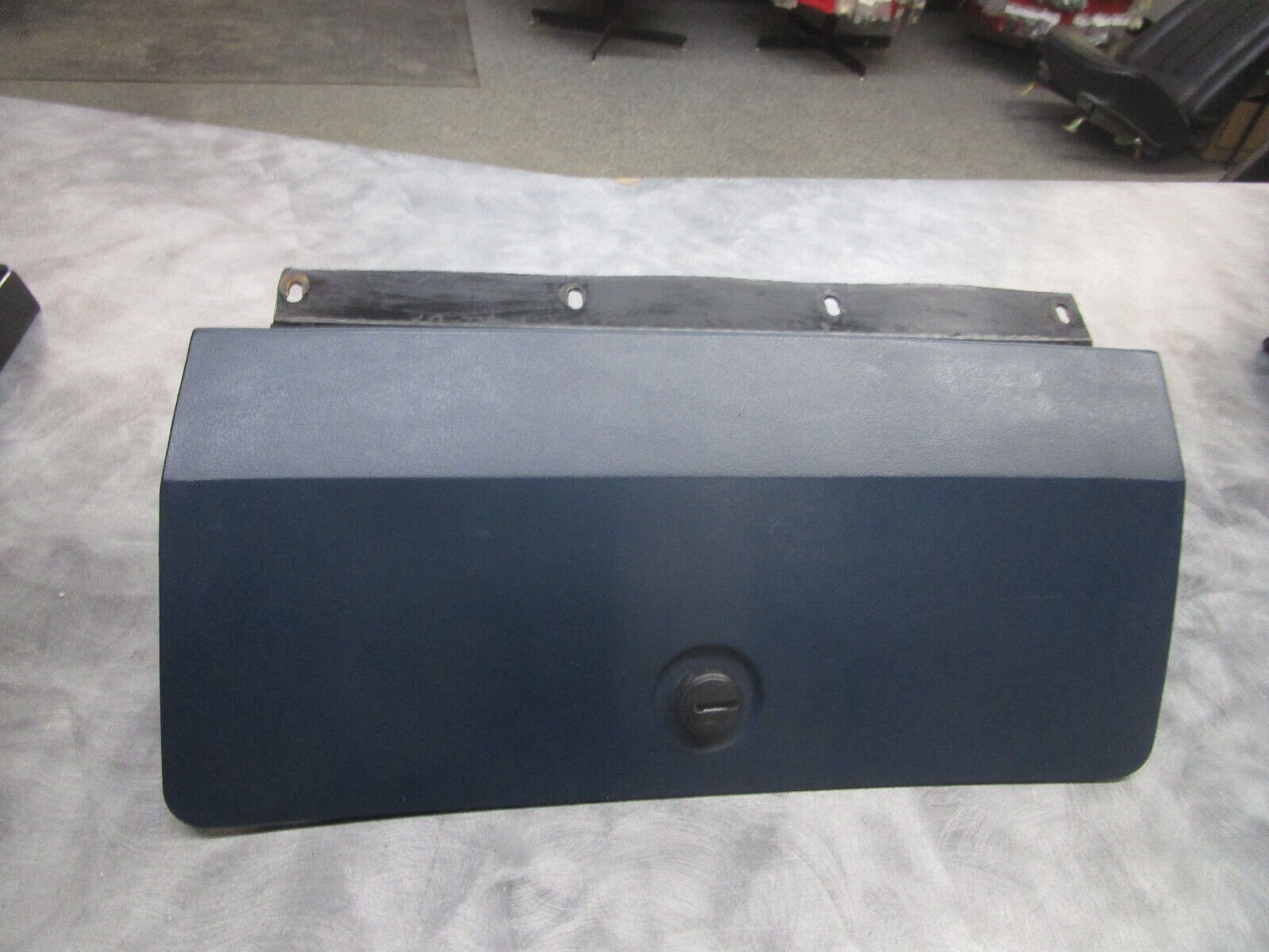 1978-1988 G-BODY MALIBU CUTLASS MONTE-CARLO GLOVE BOX DOOR ASSEMBLY BLUE