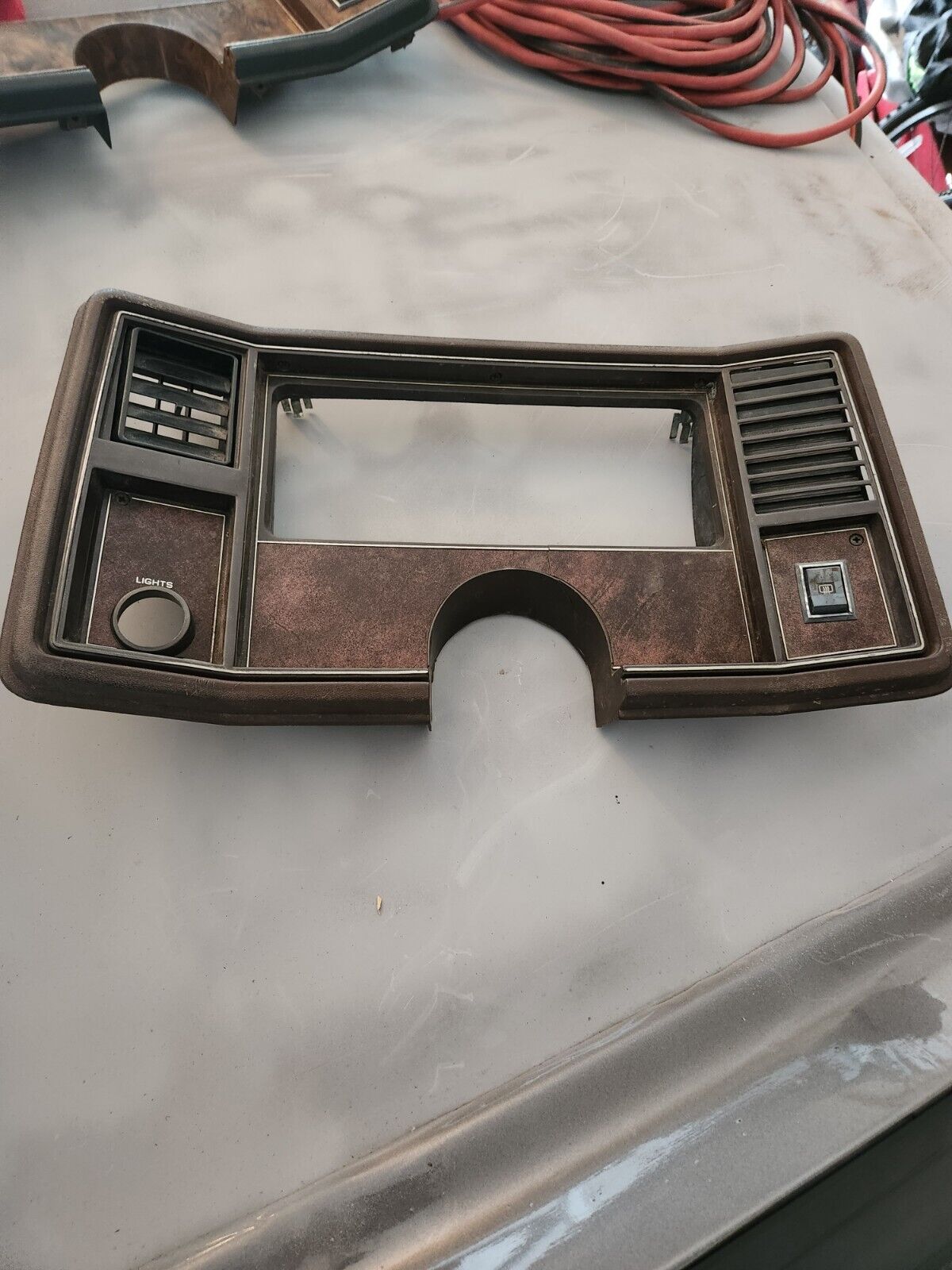 1982-1988 MONTE CARLO  EL CAMINO TACHOMETER GAUGE CLUSTER BEZEL