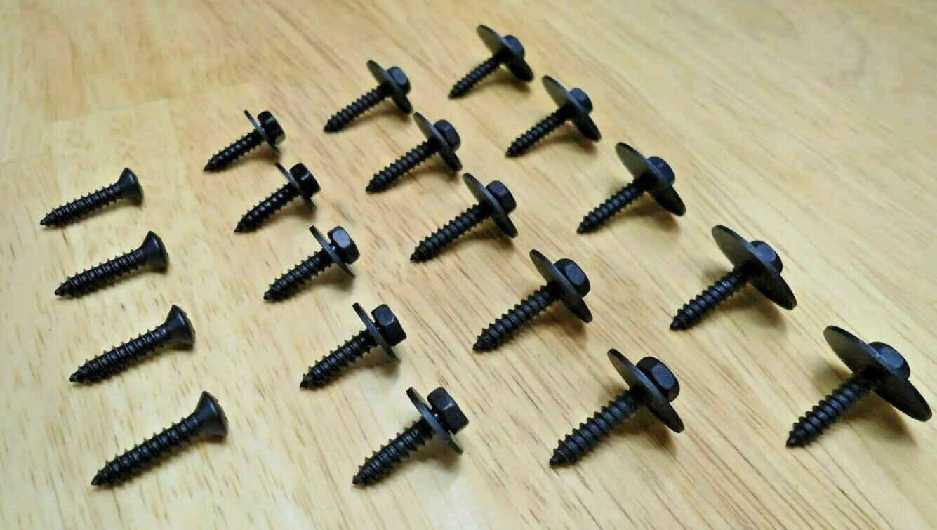 19pc A/C DUCT/DASH/CONSOLE/TRIM SCREWS! FOR CAMARO G-BODY NATIONAL REGAL 442 ETC