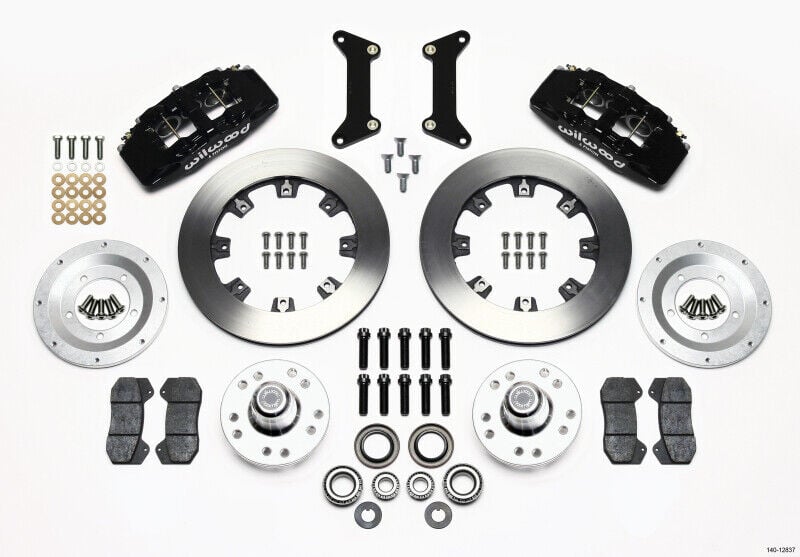 Wilwood 140-12837 for Dynapro 6 Front Hub Kit 12.19in 79-87 GM G Body