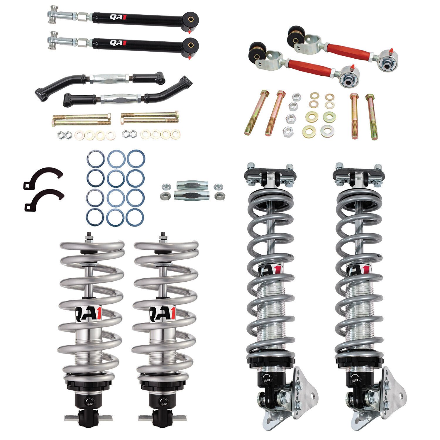 QA1 78-88 G-Body Level 1 Big Wheel Suspension Kit, Single Adjustable