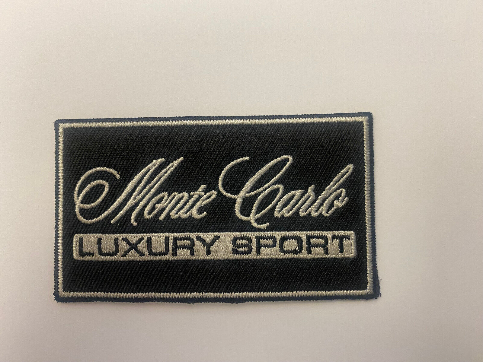 87 Chevy Monte Carlo Luxury Sport logo emblem Iron-on Embroidered Patch G-Body