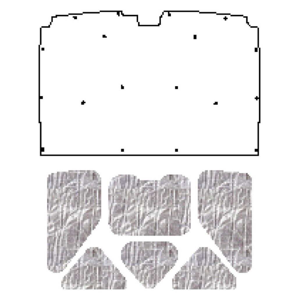 Hood Insulation Pad for 1978-87 Chevrolet El Camino G-Body AcoustiHood Kit