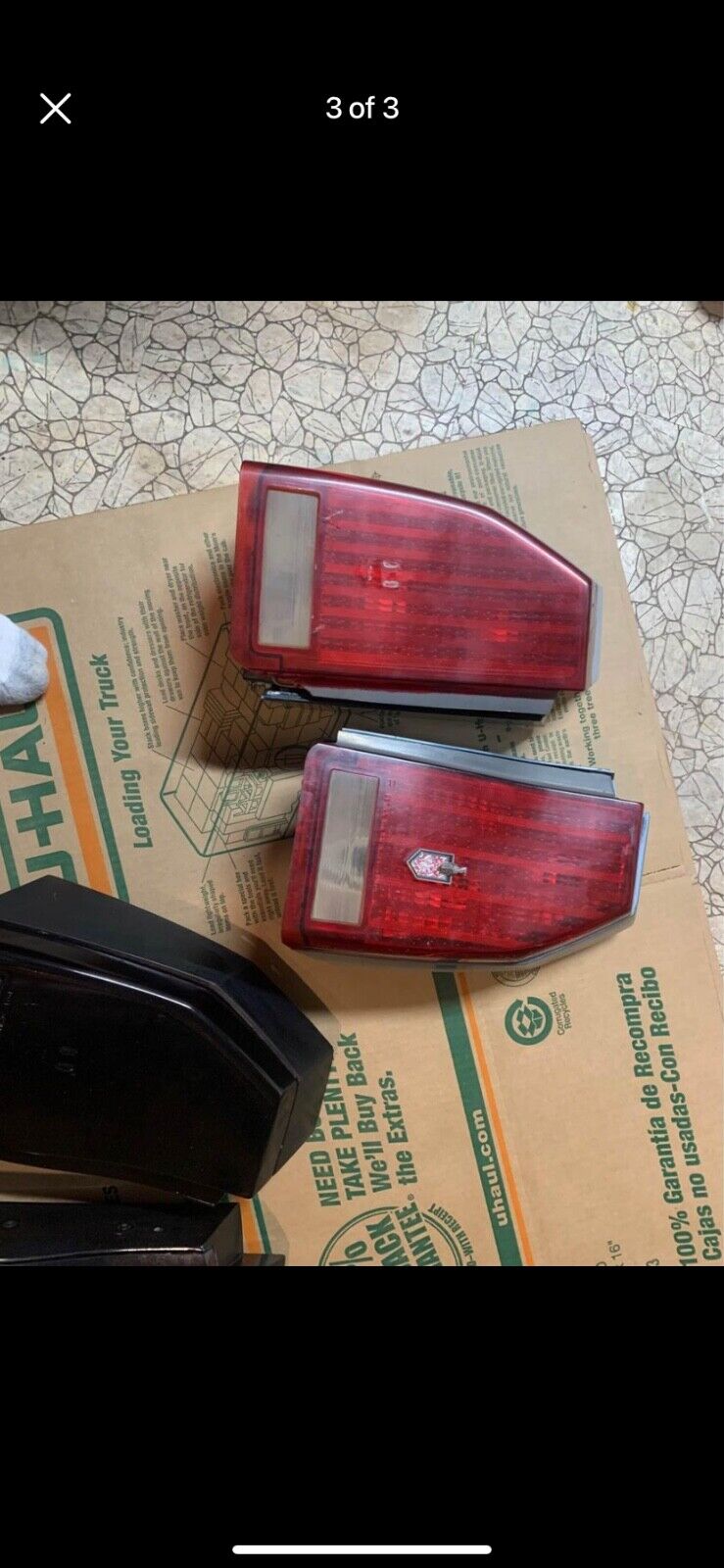 86-88 MONTE CARLO LS 87-88 MONTE SS DRIVER SIDE LH TAILLIGHT ASSEMBLY G BODY