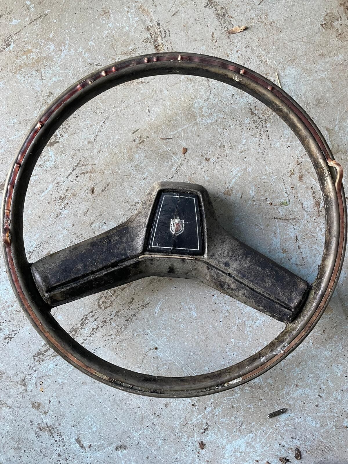 1978-1988 Chevrolet Monte Carlo Steering Wheel 2-Spoke Black