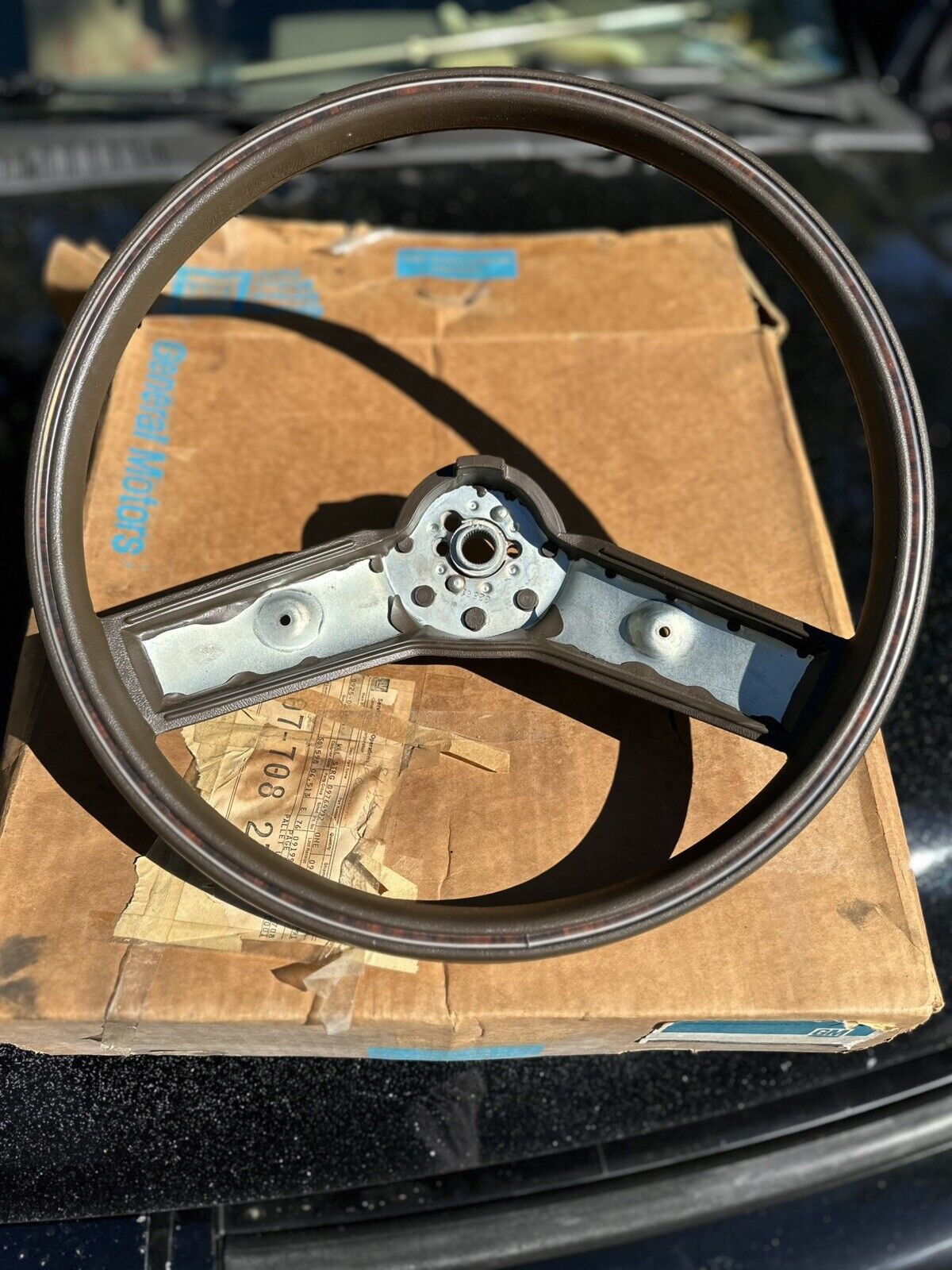 NOS 1978 1987 Chevy Monte Carlo El Camino Malibu G-Body Impala Steering  Wheel