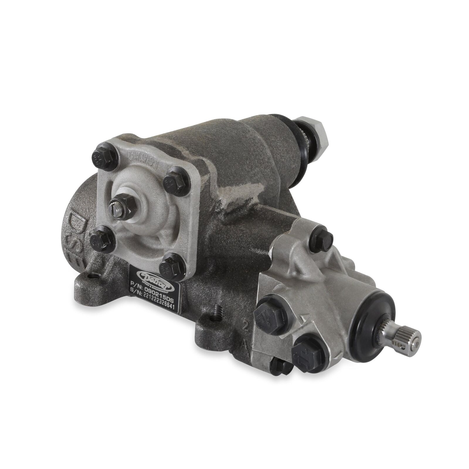 090215DS Detroit Speed 12.7:1 Ratio Power Steering Box