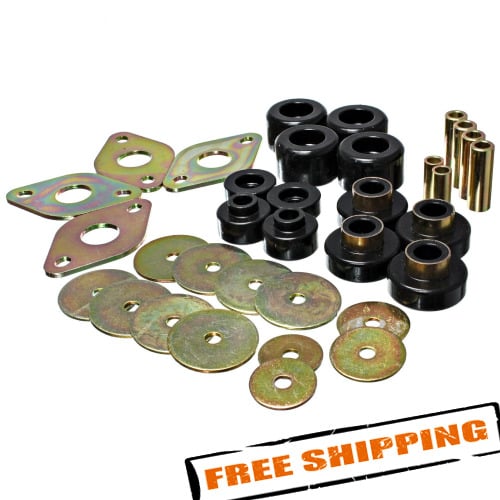 Energy Suspension 8.4109G Body Mount Bushing Set for 2005-2013 Toyota Tacoma