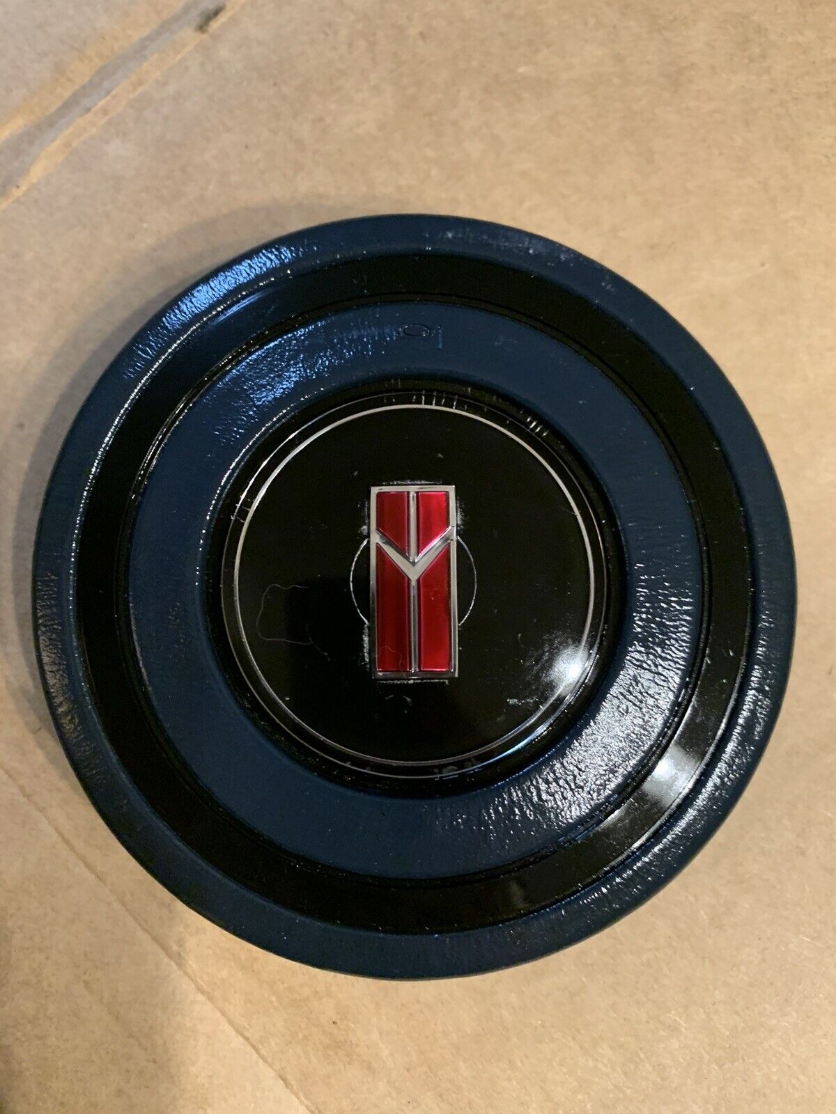 1986 Cutlass Hurst Olds 442 Leather Steering Wheel Center Horn Button Emblem OEM