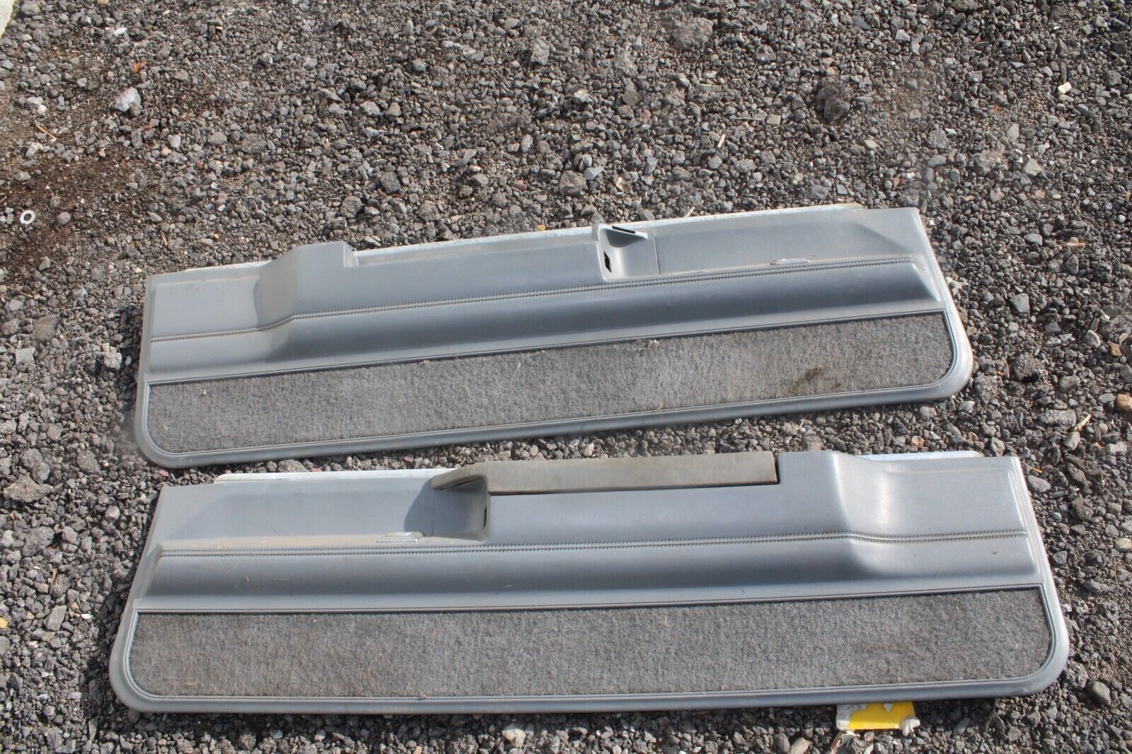 Lower Door Panels Gray 78-88 G body Monte Carlo Cutlass Regal Malibu