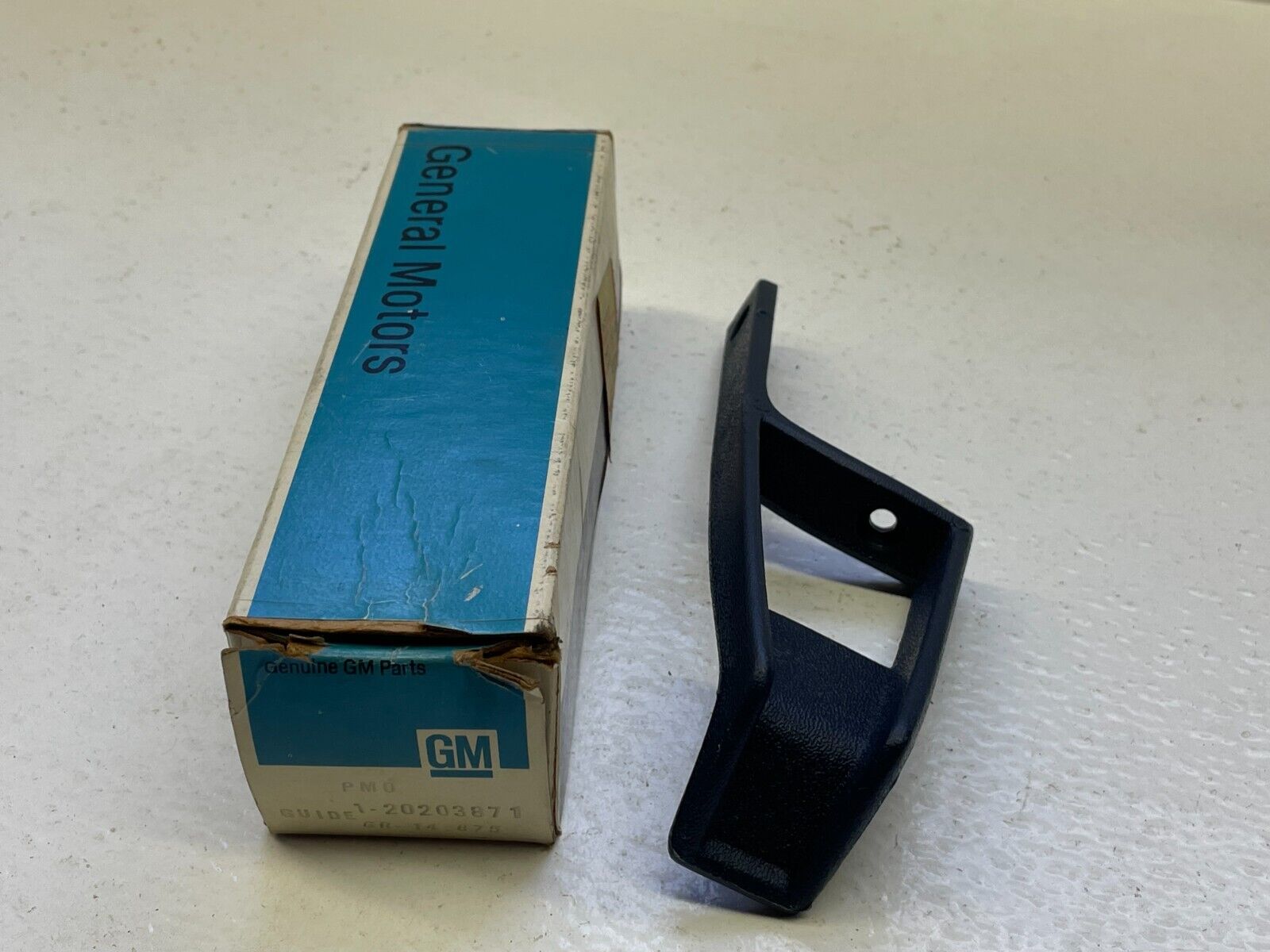 NOS 1978-1987 Regal Cutlass Malibu Monte Carlo BLUE Back Shoulder Strap Guide