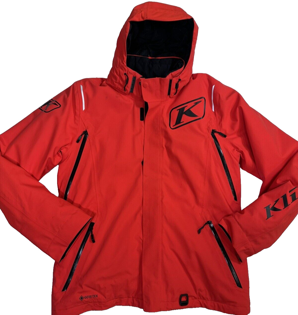 KLIM Men’s Element Crossover Snowmobile Jacket -Size LG- Firey Red/Black