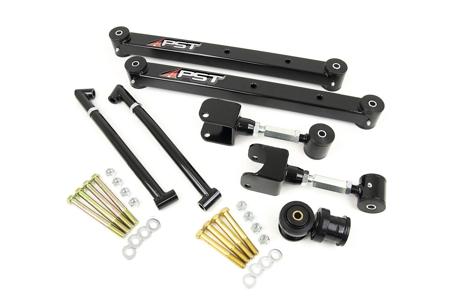 1978-88 GM A/G Body Adjustable Boxed Trailing Arm Kit (Black)