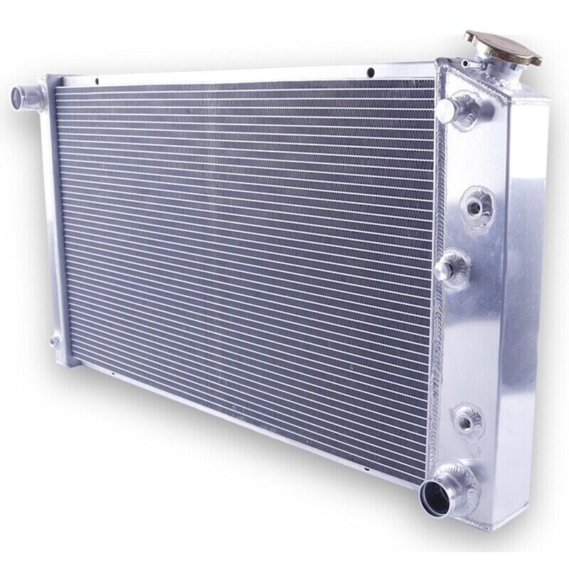 For 68-72 Chevy Chevelle Pontiac GTO LeMans Cutlass Big Block Aluminium Radiator