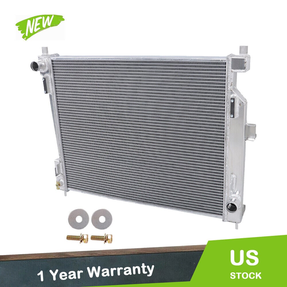 68244867AA 3 Row Aluminum Radiator For 2016-23 Dodge Durango Jeep Grand Cherokee