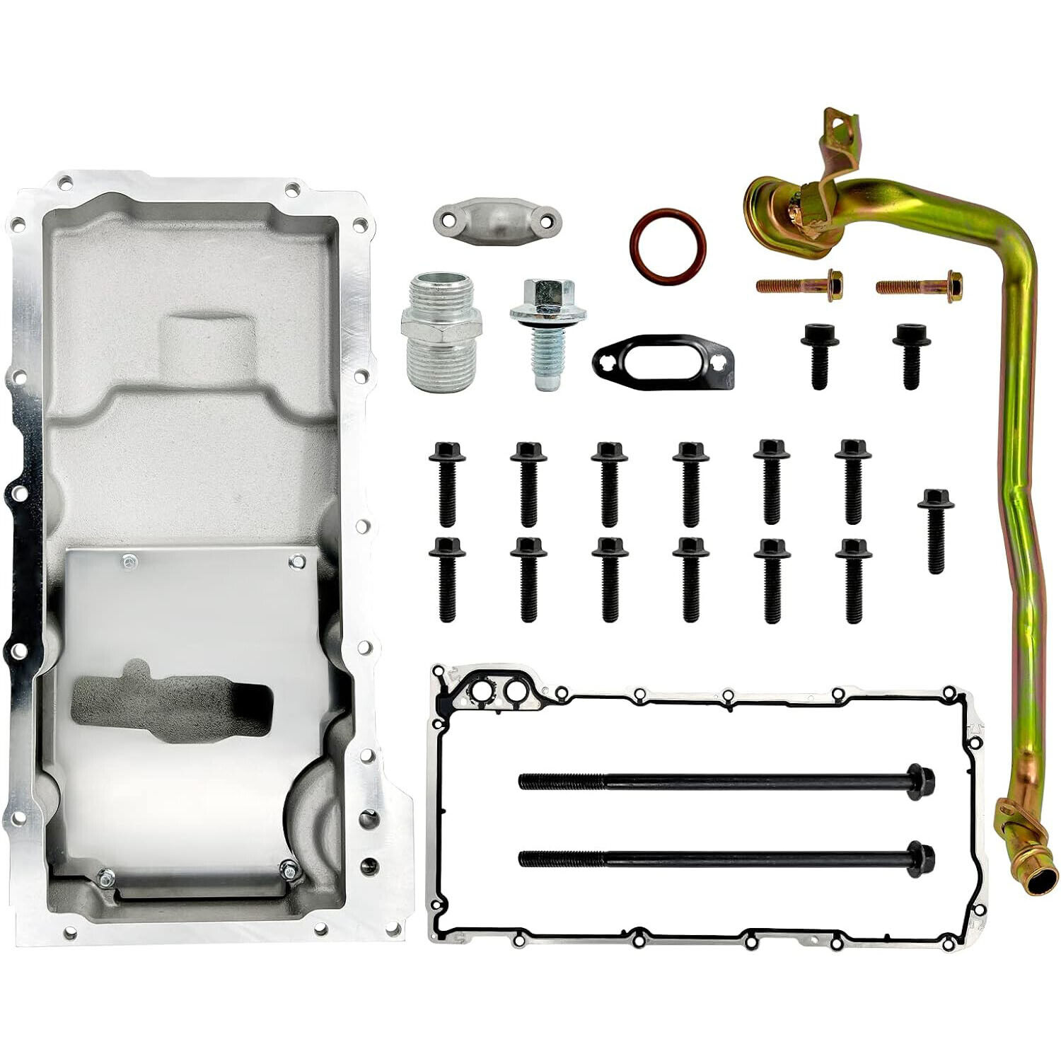 LS Swap Engine Oil Pan Kit Fits Chevy LS1 LS2 LS3 4.8L 5.3L 5.7L 6.0L 6.2L 302-2