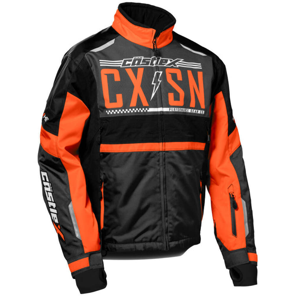 Castle X Strike G4 Snowmobile Jacket – Orange