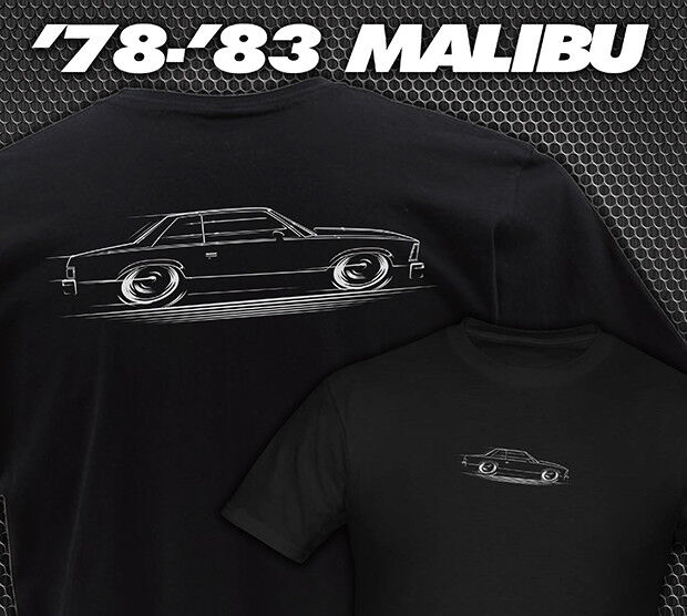 T-Shirt ’78-’83 Malibu – G-Body Chevy Chevrolet 1978 1979 1980 1981 1982 1983