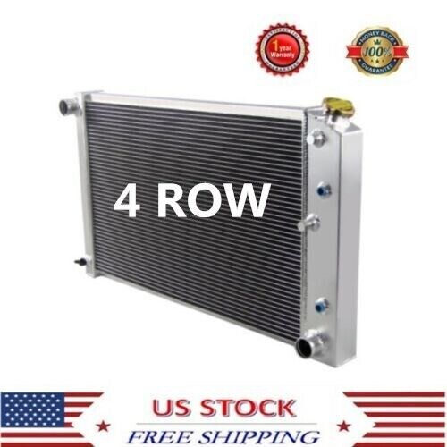 4Row Radiator For Chevy Camaro 70-81/ Monte Carlo 83-87 G-Body / El Camino 78-87