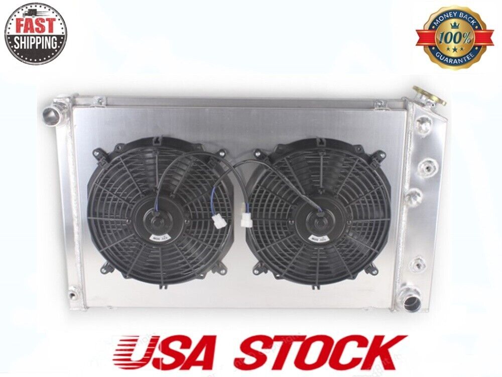 3 Rows Radiator Shroud Fan For Chevy Camaro 1970-1981/ Monte Carlo 78-87 G-Body