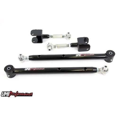 UMI Performance 301417-B Upper & Lower Control Arm Kit For 1978-1988 GM G-Body