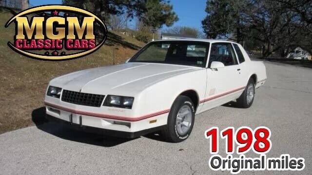 1987 Chevrolet Monte Carlo SS Aero 2dr Coupe