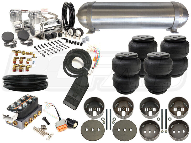 Complete Air Suspension Kit – 1978-1987 GM G-Body, Regal, Cutlass LEVEL 3 – 3/8″