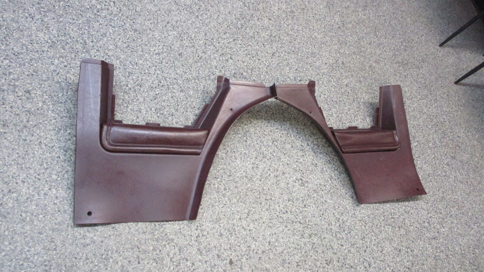 1978-1988 G-BODY MALIBU CUTLASS MONTE CARLO REAR INTERIOR PANEL ARMREST BURGUNDY