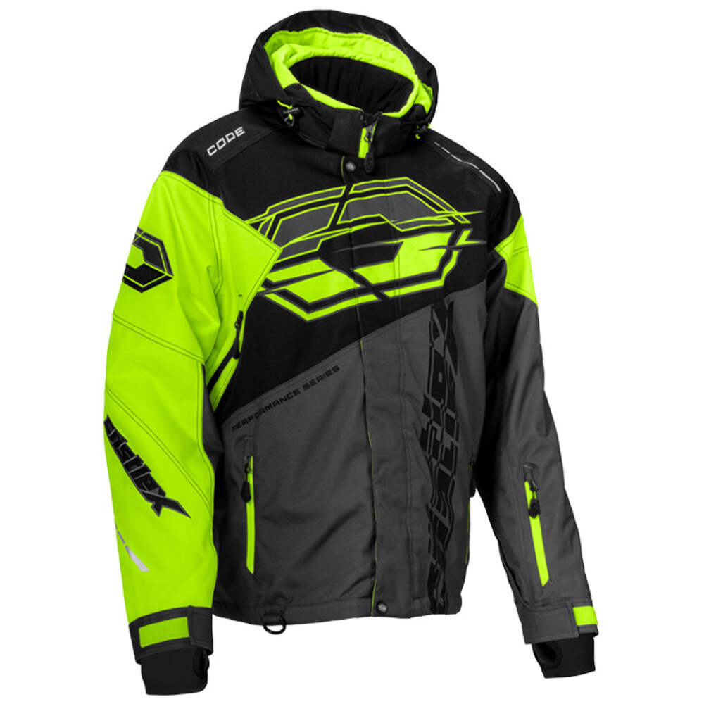 Castle X Code G3 Snowmobile Jacket – Hi-Vis