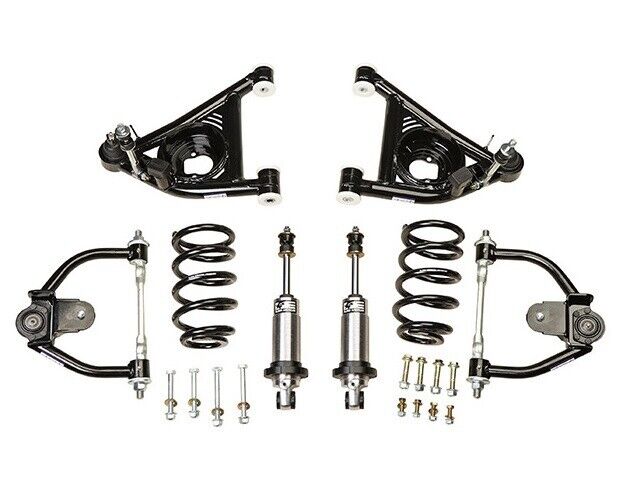 ALDAN AMERICAN FRONT COILOVERS & CONTROL ARMS,78-88 GM G-BODY,BIG BLOCK,ADJUST