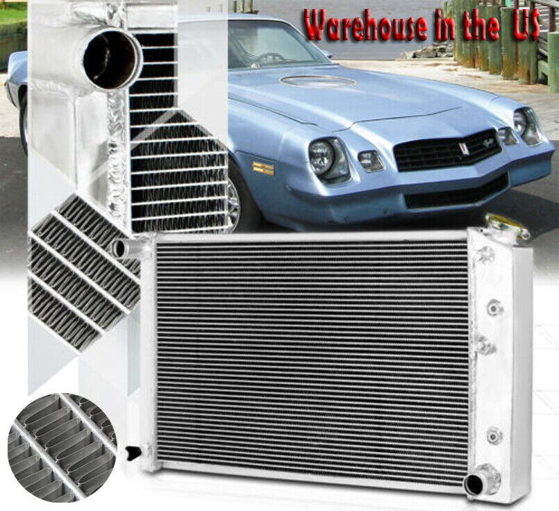 4Row Aluminum Racing Radiator For Chevy 70-81 Camaro/ 78-87 Monte Carlo G-BODY